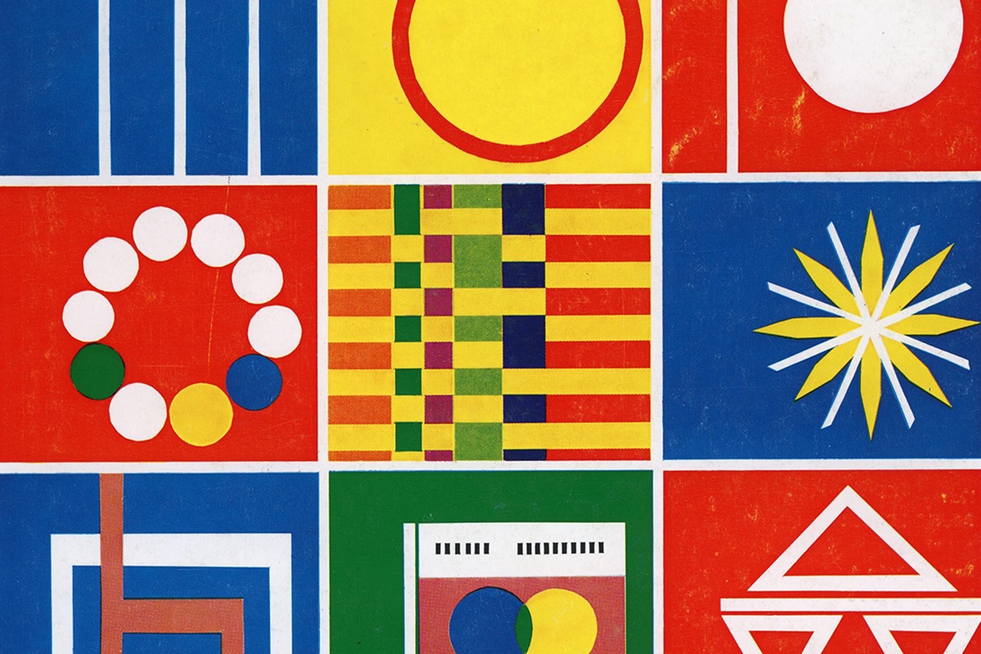 Ausschnitt einer Katalog-Titelseite der Firma Wehrfritz mit Illustrationen.